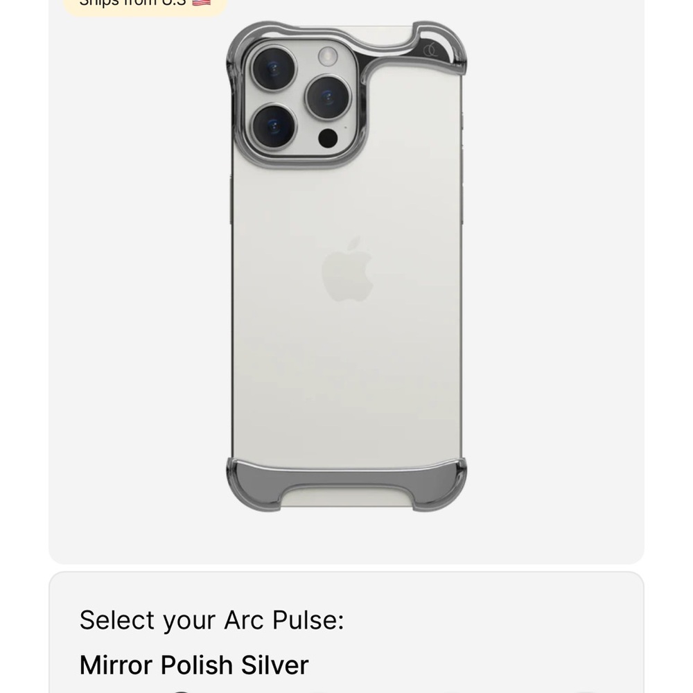 Arc Pulse iPhone 15 Pro Max Bumper Case